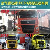 连续三届“镇馆”上海车展 全气囊汕德卡背后的技术领先