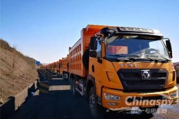 120辆徐工非公路自卸车批量发往山西