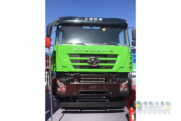 红岩杰狮6×4渣土车