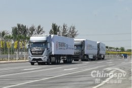 东风天龙通过国内首次商用车列队跟驰试验